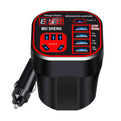 Onduleur Portable Multifonction 4-en-1 USB EV