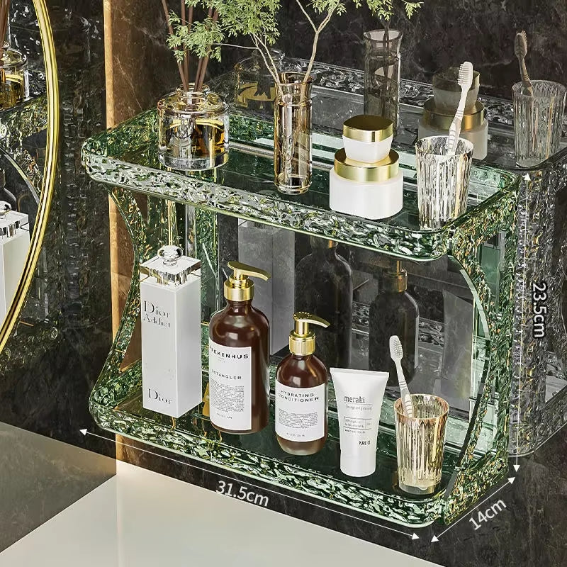 Vanity et support de rangement pour salle de bain