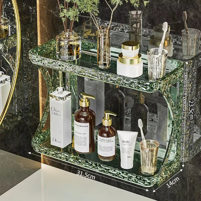 Vanity et support de rangement pour salle de bain
