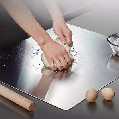 Planche à découper 50cm*35cm en inox alimentaire double face