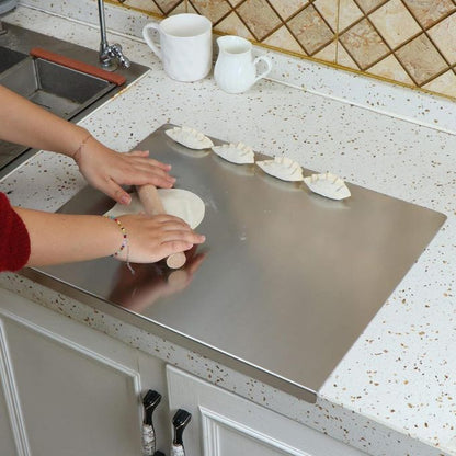 Planche à découper 50cm*35cm en inox alimentaire double face