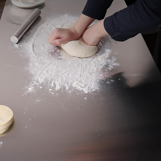 Planche à découper 50cm*35cm en inox alimentaire double face
