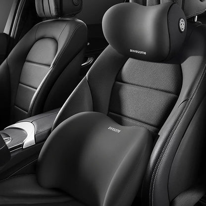 Oreiller Cervical en Mousse à Mémoire de Forme pour Appui-Tête de Voiture