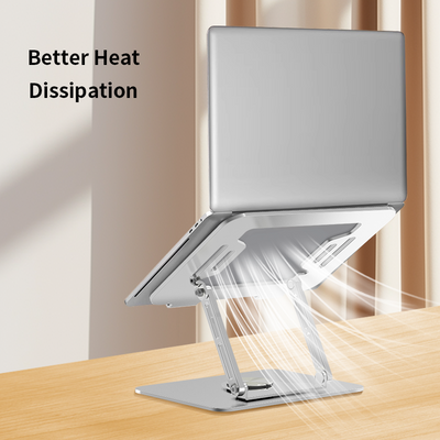 Support pour Ordinateur Portable en Aluminium