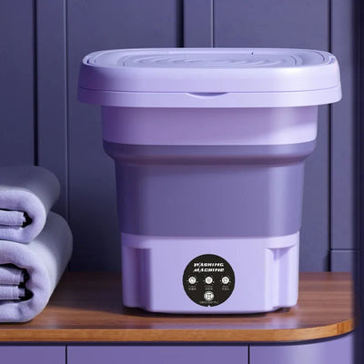 Petite Machine à Laver Pliante Portable Pour  Usage Quotidien