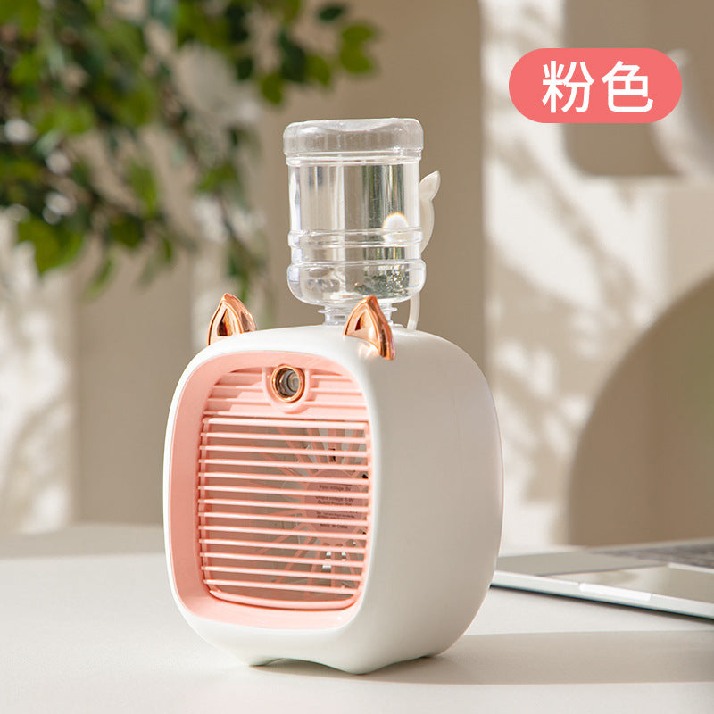 Mini Ventilateur à Brouillard d'Eau Rechargeable