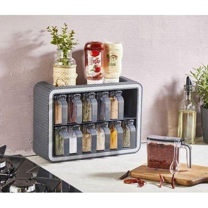 Ensemble de 12 Pots à Épices