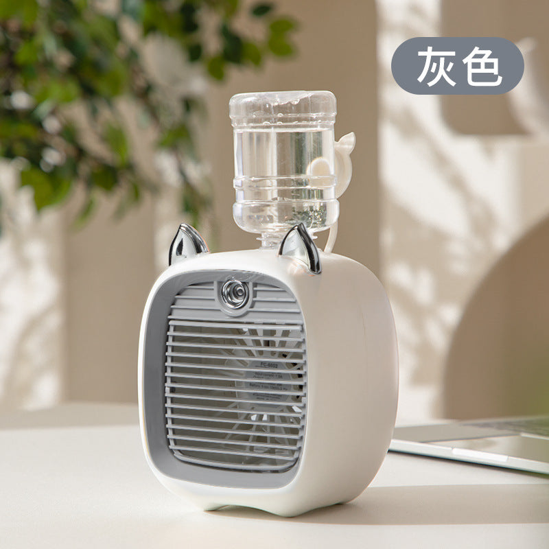 Mini Ventilateur à Brouillard d'Eau Rechargeable