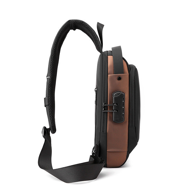 Sac Bandoulière Antivol  Fonctionnelle avec  USB