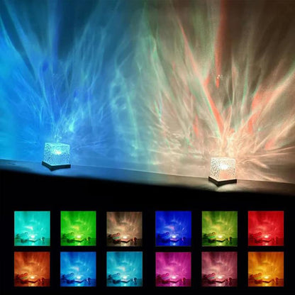 Lampe Céleste en Forme de Cube avec Chargeur USB