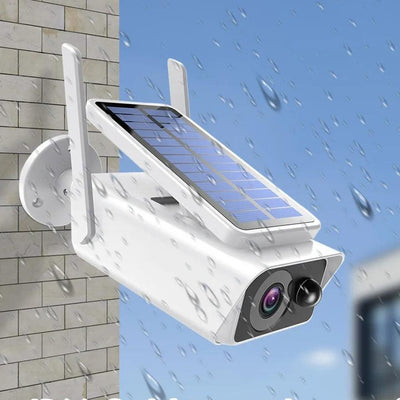 Caméra de Sécurité Extérieure HD Sans Fil à Énergie Solaire Compatible ICSee.