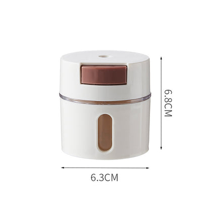 Ensemble de pots à épices magnétiques, boîtes à épices en plastique, pots de stockage