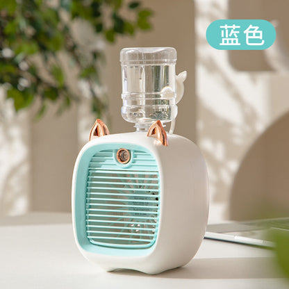 Mini Ventilateur à Brouillard d'Eau Rechargeable