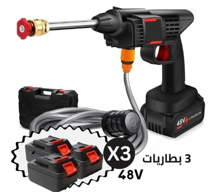 Pistolet à Eau Haute Pression Sans Fil 48V pour Lavage et Irrigation
